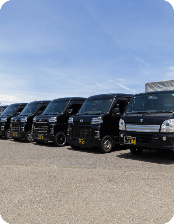 高速道路を走行している様子